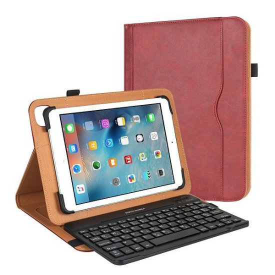 Futrola MAXMOBILE Flip, za tablet, BT tipkovnica, 9.7"-11.5", crvena