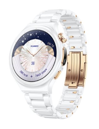 Pametni sat HUAWEI Watch 6 Pro Ceramic Edition, 43mm, multisport, bijeli