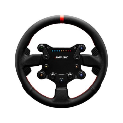Volan SIMAGIC GT1-SR, Gaming, PC, 330 mm, Alcantara, crni
