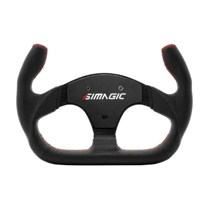 Volan SIMAGIC P-325C, Gaming, PC, 325 mm, kožni, crni