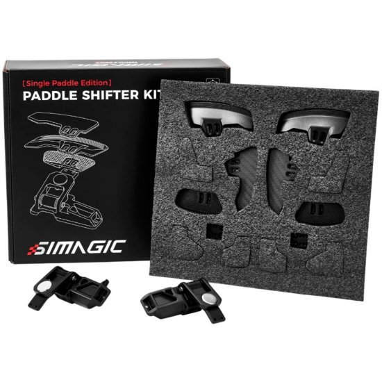 Modul ručice mjenjača SIMAGIC Single Paddle Shifter, za Neo X Hub, crni