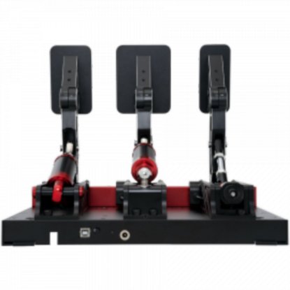 Pedale SIMAGIC P1000, Gaming, PC, 3 pedale, modularne, 100 kg Load Cell, crne