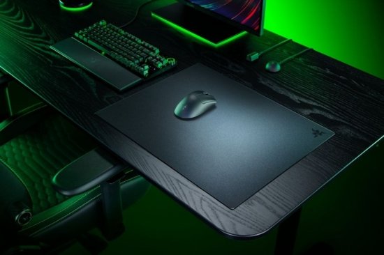 Podloga za miš RAZER Atlas PRO, 500x 400, 1.9 mm, kaljeno staklo, crna