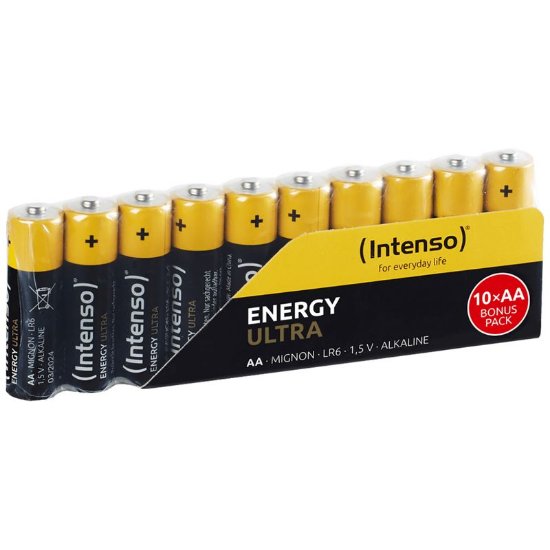 Baterije INTENSO AA LR6, alkalne, 1.5 V, 2600 mAh, 10kom