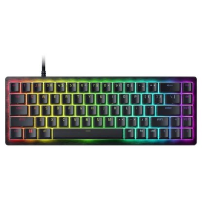 Tipkovnica RAZER HUNTSMAN V3 HE MAGNETIC MINI 65, RGB, mehanička, US Layout, crna, USB