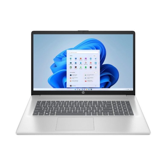 Laptop HP 17-cp3003nw / AMD Ryzen 7 7730U, 16GB, 512GB SSD, AMD Radeon Graphics, 17,3" FHD IPS, Windows 11 Home, srebrni