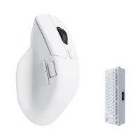 Miš KEYCHRON M6, 12000 DPI, optički, bežični, bijeli