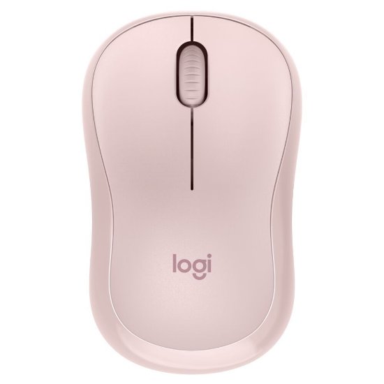 Miš LOGITECH M240 Silent, optički, bežični, Bluetooth, rozi