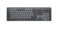 Tipkovnica LOGITECH MX Mechanical Clicky, bežična, BT, crna