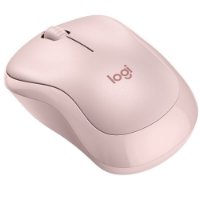Miš LOGITECH M240 Silent, optički, bežični, Bluetooth, rozi