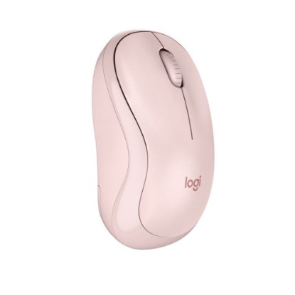 Miš LOGITECH M240 Silent, optički, bežični, Bluetooth, rozi