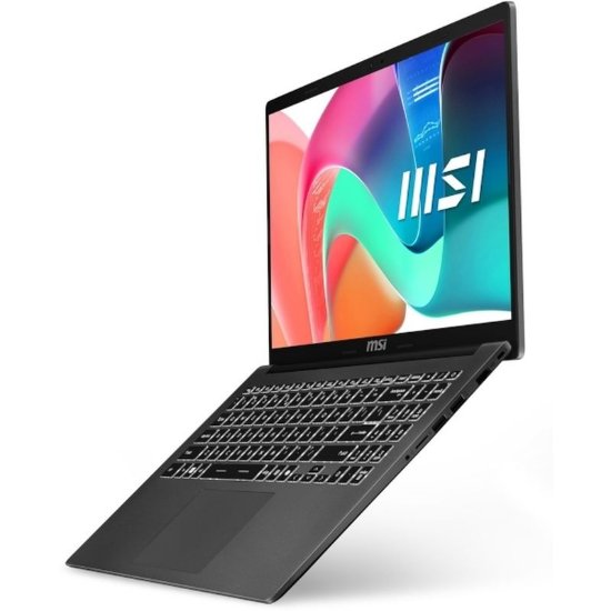 Laptop MSI Modern 15 F13MG-646XHR / Core i5 1334U, 16GB, 512GB SSD, Intel HD Graphics, 15.6" FHD IPS, Windows 11, sivi
