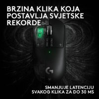 Miš LOGITECH PRO X3 Superstrike, Gaming, optički, 48000dpi, USB, crni