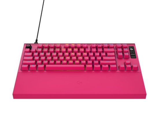 Tipkovnica LOGITECH PRO X2 Rapid, mehanička, roza