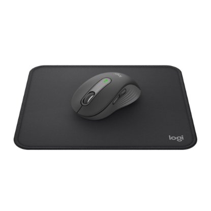 Miš Signature M650, optički, bežični, BT, 4000dpi. crni + podloga za miš, crna