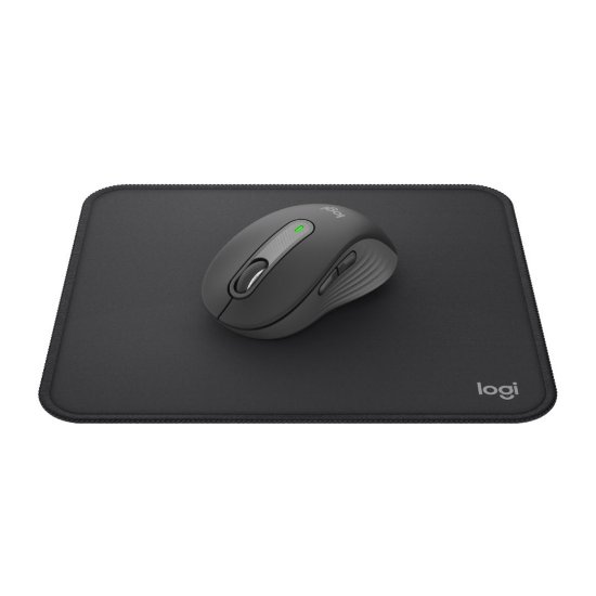 Miš Signature M650, optički, bežični, BT, 4000dpi. crni + podloga za miš, crna