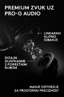 Slušalice LOGITECH G PRO X3 LIGHTSPEED, crne