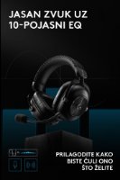 Slušalice LOGITECH G PRO X3 LIGHTSPEED, crne