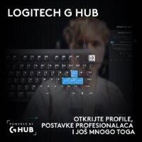 Tipkovnica LOGITECH PRO X2 Rapid, mehanička, bijela