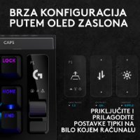 Tipkovnica LOGITECH PRO X2 Rapid, mehanička, crna
