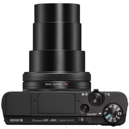 Digitalni fotoaparat SONY Cyber-shot DSC-RX100 VIIA, 20,1 Mp, 4K Ultra HD, crni