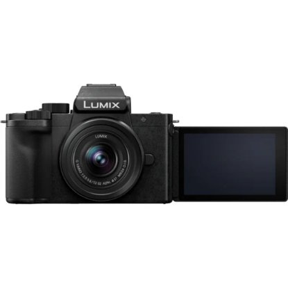 Digitalni fotoaparat PANASONIC Lumix DC-G100D + Lumix G Vario 12-32mm f/3.5-5.6, 20,3 Mp, 4K Ultra HD, crni