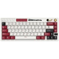 Tipkovnica ROYAL KLUDGE M65, mehanička, Cream switch, bežična, US layout, Famicom