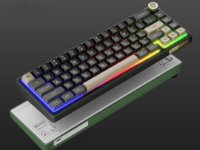 Tipkovnica ROYAL KLUDGE R65, mehanička, Brown switch, žična, US layout, Phantom