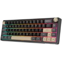 Tipkovnica ROYAL KLUDGE R65, mehanička, Brown switch, žična, US layout, Phantom