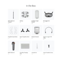 Dron DJI Neo Motion Fly More Combo, 4K kamera, 1-axis gimbal, vrijeme leta do 18 min, DJI Motion 3 daljinski upravljač, DJI naočale N3, bijeli