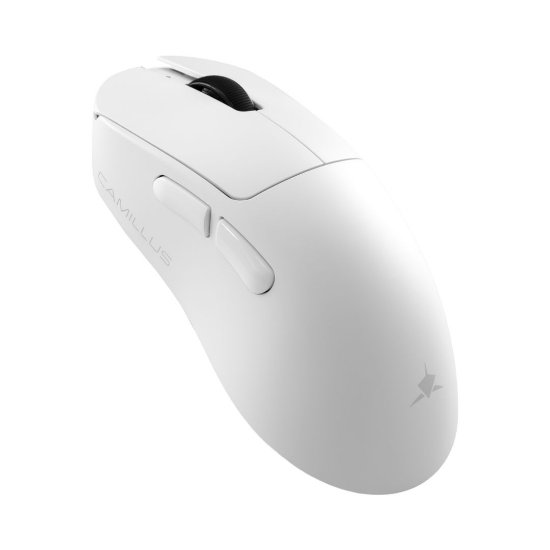 Miš WHITE SHARK Camillus WGM-9013, 30000dpi, optički, bežični/žičani, bijeli