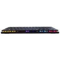 Tipkovnica WHITE SHARK GK-006132 Nagamaki, RGB, smeđi switch, mehanička, UK/HR, USB, crna