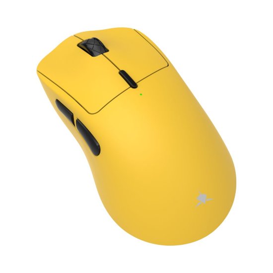 Miš WHITE SHARK Tor WGM-5024, 12000dpi, optički, bežični/žičani, žuti
