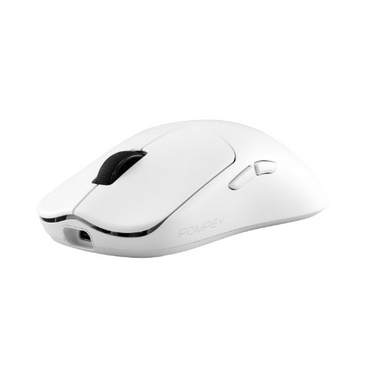 Miš WHITE SHARK Pompey WGM-9014, 26000dpi, optički, bežični/žičani, bijeli