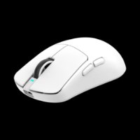 Miš WHITE SHARK Bors WGM-5021, 12000dpi, optički, bežični/žičani, bijeli
