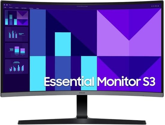 Gaming monitor 27" SAMSUNG S3 S39GD LS27D390GAUXEN, FHD, VA, 100Hz, 4ms, 250cd/m2, zakrivljeni, crni