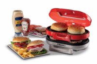Aparat za hamburger ARIETE MOD.205, 1200 W, crveni