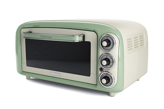 Mini pećnica ARIETE Vintage 979/04, 1380 W, 18 l, zelena