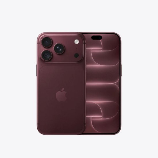 Mobitel APPLE IPHONE 18 PRO, 6,3", 12 GB, 256GB, iOS, tamno crveni