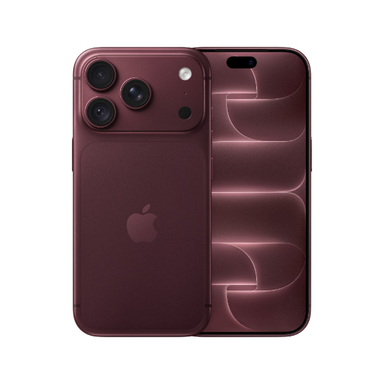 Mobitel APPLE IPHONE 18 PRO, 6,3", 12 GB, 256GB, iOS, tamno crveni