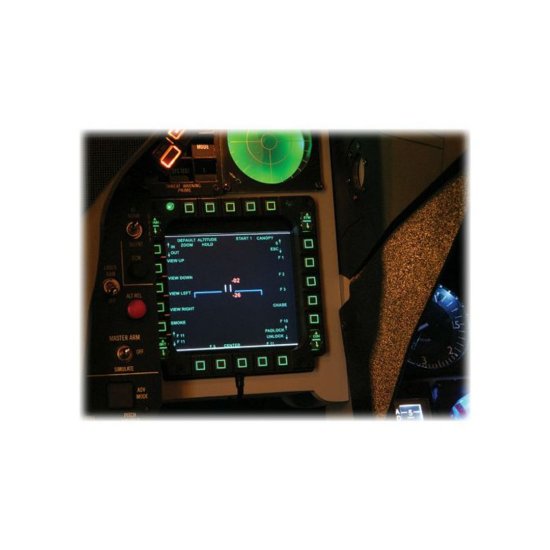 Dodatak THRUSTMASTER MFD Cougar Pack, upravljačke ploče za simulacije letenja, USB, za PC