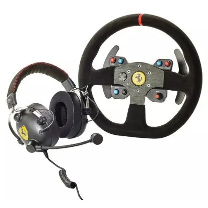 Volan THRUSTMASTER Ferrari 599XX EVO Alcantara Edition + T.Racing Ferrari GT slušalice, samo nastavak, bez baze