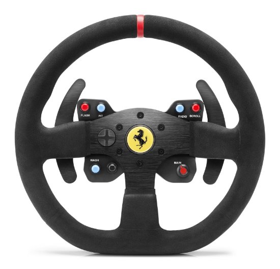 Volan THRUSTMASTER Ferrari 599XX EVO Alcantara Edition + T.Racing Ferrari GT slušalice, samo nastavak, bez baze