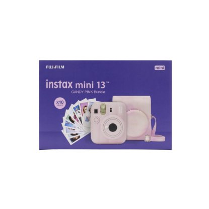 FUJIFILM instant fotoaparat Instax Mini 13 Bundle, Candy Pink
