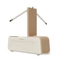 Klupa za vježbanje KINGSMITH Pilates Bench B2, 150 kg, podesivi naslon, otpor 20–40 kg, sklopljiva, bež