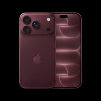 Mobitel APPLE IPHONE 18 PRO, 6,3", 12 GB, 256GB, iOS, tamno crveni