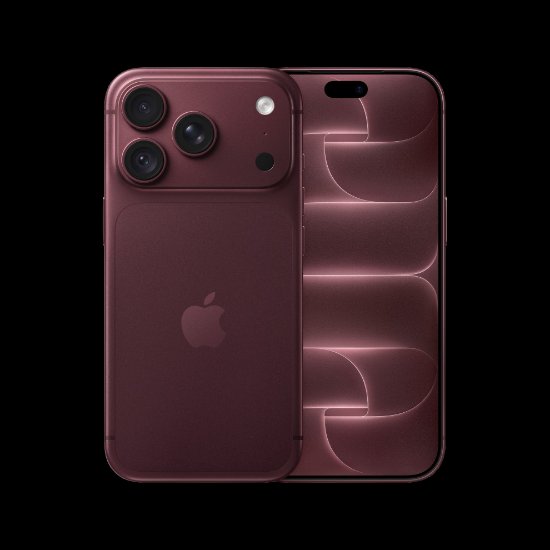 Mobitel APPLE IPHONE 18 PRO, 6,3", 12 GB, 256GB, iOS, tamno crveni