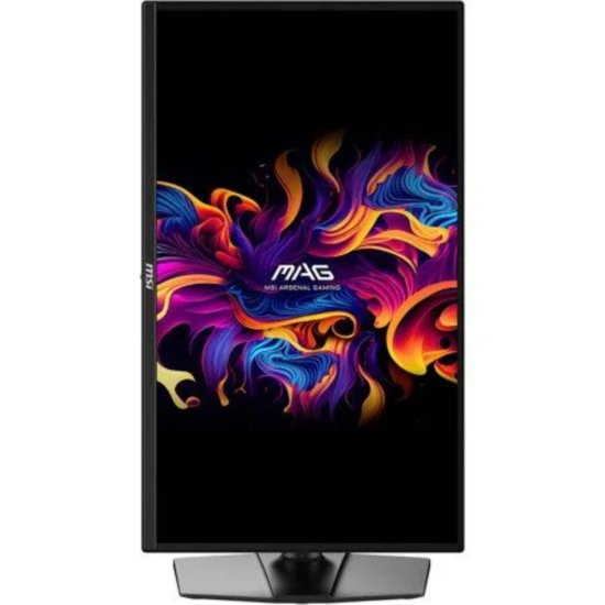 Monitor 27" MSI MAG 272QP QD-OLED X24, 9S6-3CF89A-001, WQHD, QD-OLED, 200 cd/m2, 0,03 ms, 240 Hz, 2x HDMI, DP, USB-C, pivot, crni