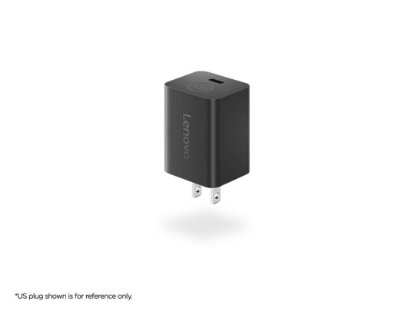 Punjač za laptop LENOVO 65W GaN, USB-C, crni