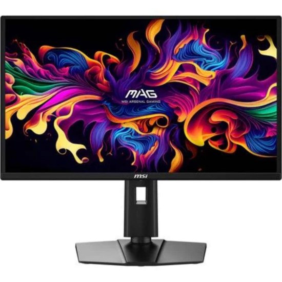Monitor 27" MSI MAG 272QP QD-OLED X24, 9S6-3CF89A-001, WQHD, QD-OLED, 200 cd/m2, 0,03 ms, 240 Hz, 2x HDMI, DP, USB-C, pivot, crni